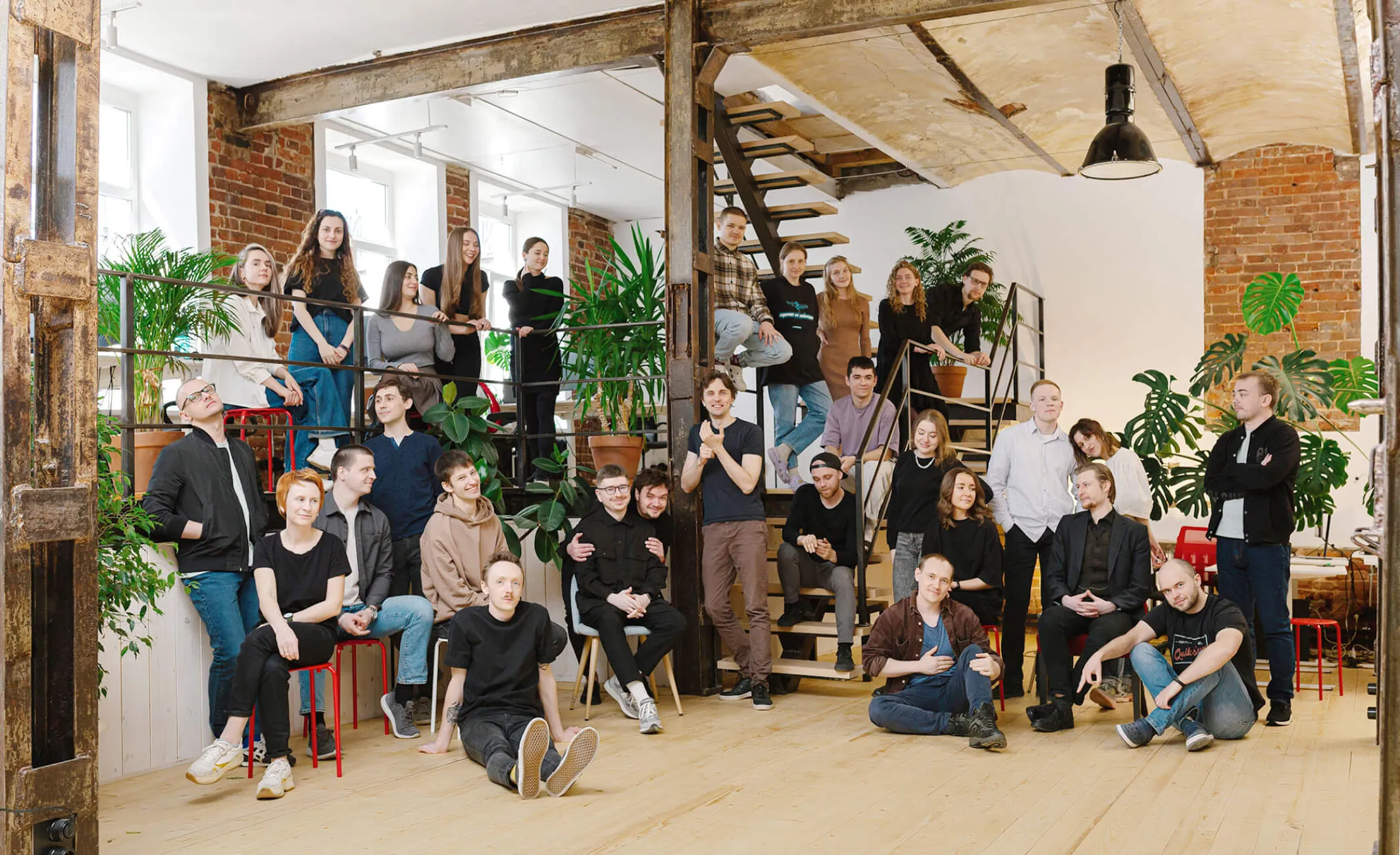 Group photo of Redis Agency team